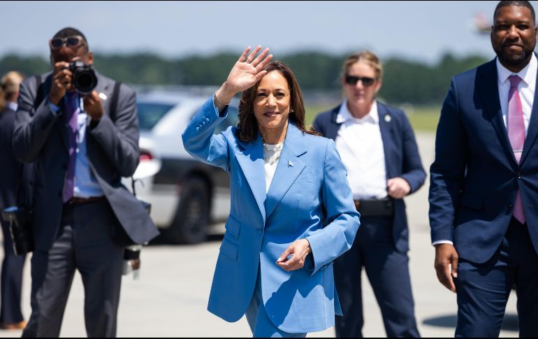 Kamala Harris  está consolidando exitosamente partes de la base demócrata que habían estado dudando sobre el apoyo a Joe Biden. EFE/J. Lo Scalzo