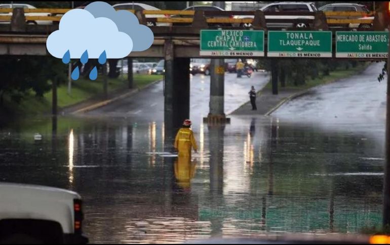 Este es el pronóstico de lluvias para la ZMG. EL INFORMADOR / ARCHIVO