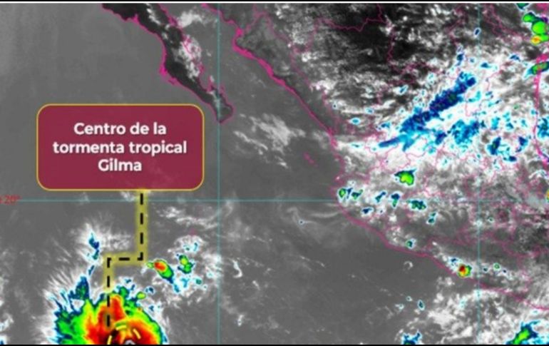 Se prevé que para el jueves 22 de agosto se convierta en Huracán Categoría 1. X/ @conagua_clima.