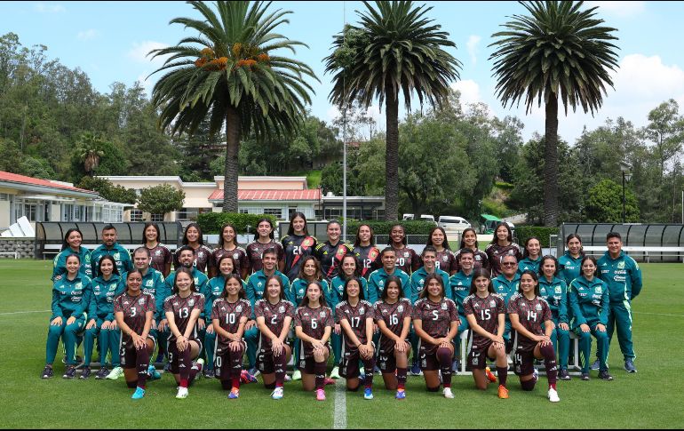 México buscará una histórica participación, pero antes deberá superar el Grupo A que comparte con las anfitrionas, Camerún y Australia. X/ @Miseleccionfem.