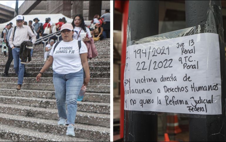 El paro de los trabajadores del Poder Judicial mantiene al país a la expectativa sobre el estado que guardarán los juicios que están en proceso. SUN/ ARCHIVO