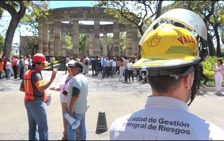 El 19 de septiembre se llevará a cabo en México el Simulacro Nacional 2024, a las 11:00 horas. EL INFORMADOR / ARCHIVO