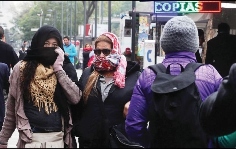 Durante la temporada pasada, se observó que cuatro meses concentraron el 60 por ciento de todos los frentes fríos.