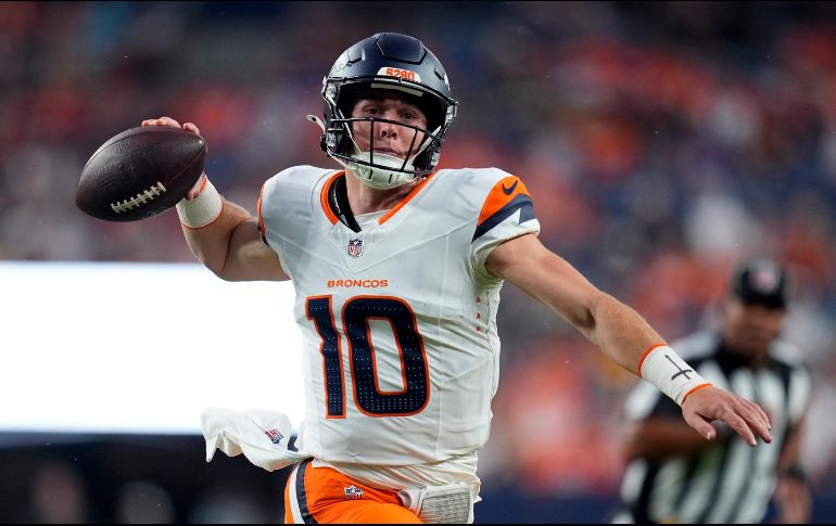 Bo Nix ha tenido una actuación destacada en la pretemporada de Denver. AP/J. Dempsey