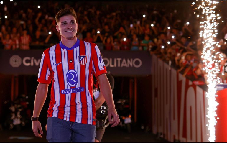 El Atlético de Madrid pagó 95 millones de euros para hacerse del argentino. EFE/Atlético de Madrid