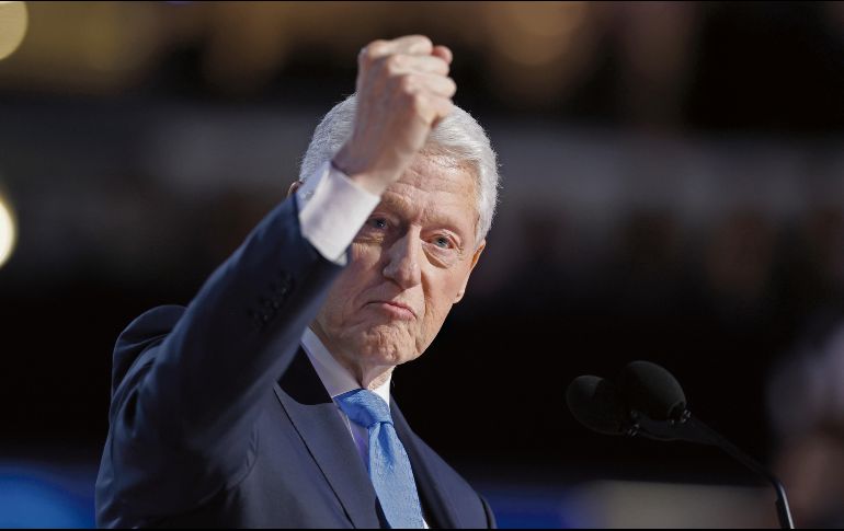 El ex presidente Bill Clinton, mostró su apoyo a la candidata a la presidencia por el Partido Demócrata y aprovechó su discurso para lanzar ataques a Trump. EFE