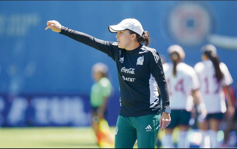 Ana Galindo, entrenadora de la Selección femenil Sub-20, señaló que su equipo viajó a Colombia a demostrar que está entre los mejores del mundo. IMAGO7/R. Vadillo