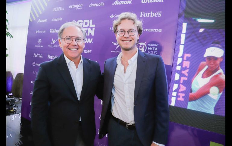 Gustavo Santoscoy Arriaga y Gustavo Santoscoy García. GENTE BIEN JALISCO/ Claudio Jimeno