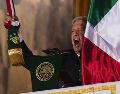 El Zócalo de la Ciudad de México se ha consolidado como un lugar icónico durante el Gobierno de López Obrador. AFP / ARCHIVO