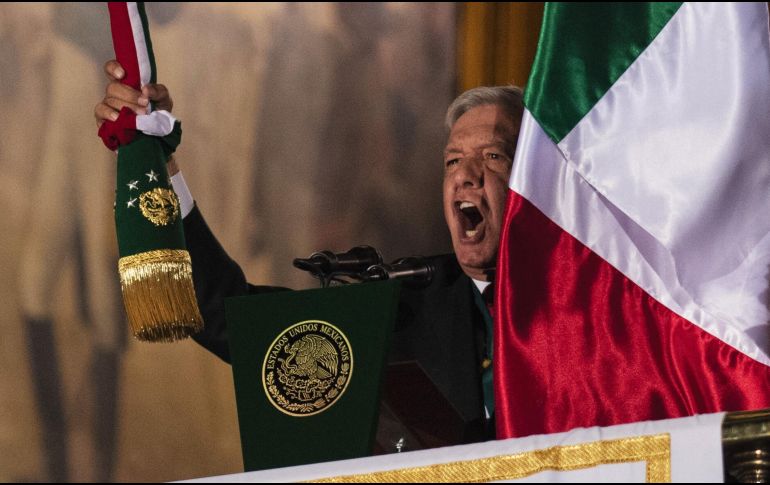 El Zócalo de la Ciudad de México se ha consolidado como un lugar icónico durante el Gobierno de López Obrador. AFP / ARCHIVO