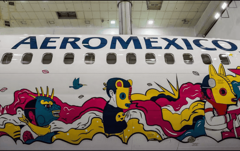 La aeronave, un Boeing 737 MAX-9 con capacidad para 181 pasajeros y matrícula XA-GQS, fue bautizada en honor a la deidad maya. X/@Aeromexico