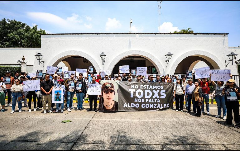 Aldo González, estudiante del CUCS, se encuentra desaparecido desde hace cuatro meses y 11 días. EL INFORMADOR / ARCHIVO