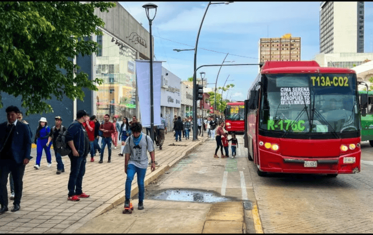 Rutas de transporte público tendrán modificaciones. EL INFORMADOR/A. Navarro.