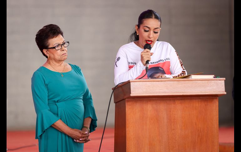 Durante el sermón el cardenal Francisco Robles Ortega, quien ofreció esta misa, instó a las familias a no perder la fe en Dios y en que sus seres queridos habrán de ser encontrados, y les pidió que sigan unidas en su lucha. EL INFORMADOR / H. Figueroa