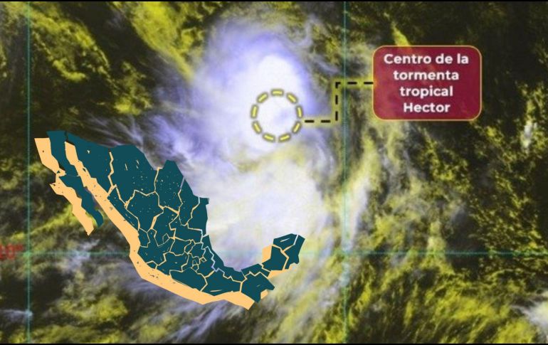 El SMN detalló que el ciclón 