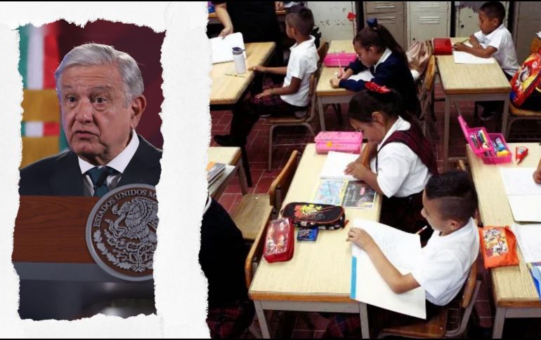 López Obrador destacó que la escuela es como el segundo hogar para los estudiantes. ESPECIAL, SUN Y EL INFORMADOR