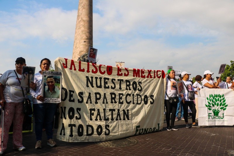 Megamarcha por la localización de personas desaparecidas en Jalisco llevada a cabo en julio del 2023. EL INFORMADOR/ARCHIVO 