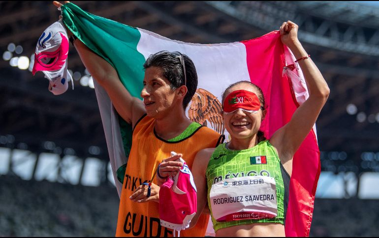 Mónica Rodríguez, atleta de Jalisco que participará en París 2024. AFP / ARCHIVO