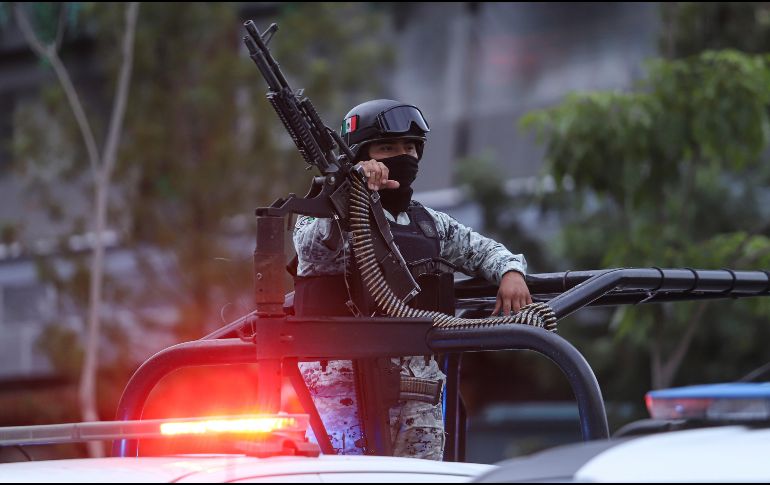 Ocho horas antes, cuatro personas fallecieron en ataques simultáneos contra dos joyerías, ubicadas a escasa distancia una de otra, en la zona Centro del Celaya. EL INFORMADOR / ARCHIVO