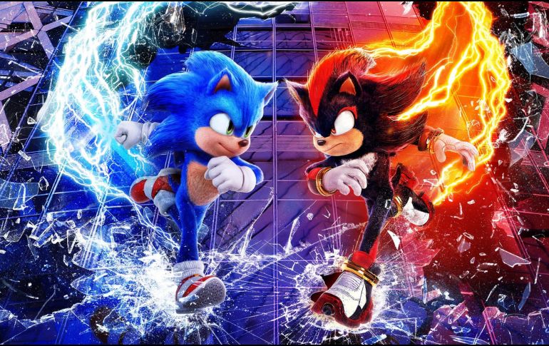 Junto a sus amigos y un enemigo, Sonic buscará vencer a Shadow en la tercera película de la saga, a estrenarse en diciembre de este año. ESPECIAL / X: @ParamountMexico