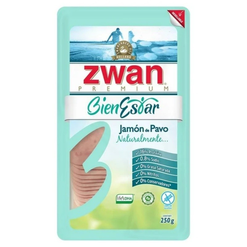  Zwan Premium Bienestar - Jamón de Pavo