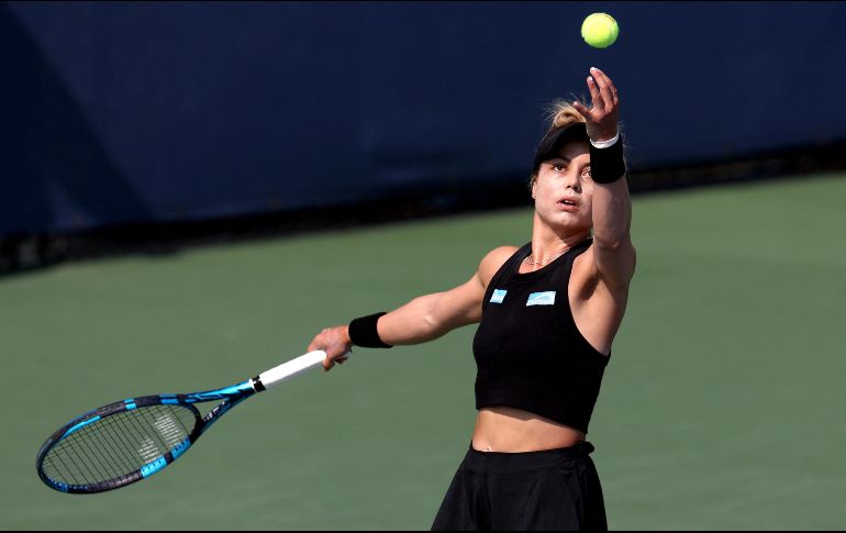 Este mismo día, Renata Zarazúa se convirtió en la primera mexicana en disputar los cuatro Grand Slam en una misma temporada. AFP / L. Hales