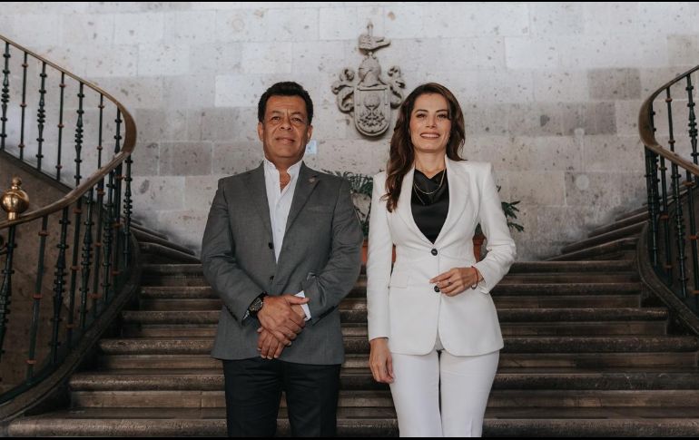 Delgadillo reconoció el trabajo de las anteriores administraciones de Guadalajara, de forma independiente de los partidos: “la grandeza de Guadalajara se ha construido con ellos”. CORTESÍA.