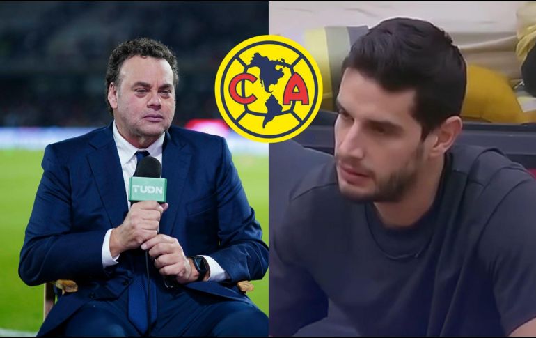 David Faitelson realizó una comparación entre Adrián Marcelo y el Club América. IMAGO7. Instagram/ @lacasafamososmx.