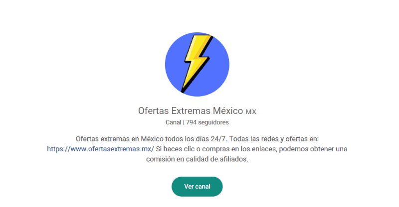 Su premisa es el servicio de ofertas cada 15 minutos. WhatsApp / Ofertas Extremas México ����