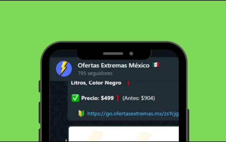 Checa las ofertas que este canal ofrece y aprovecha las que mejor te convengan. CANVA / WHATSAPP / Ofertas Extremas México