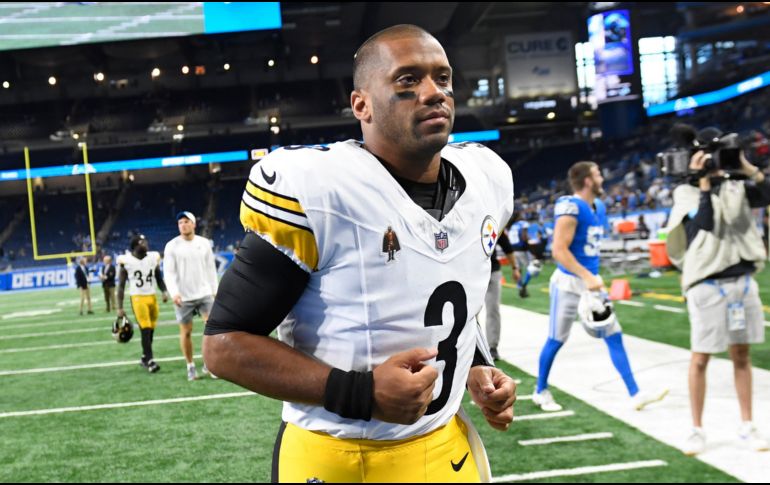 Russel Wilson será el QB titular de los Steelers; lo confirmó Mike Tomlin. AP / José Juárez