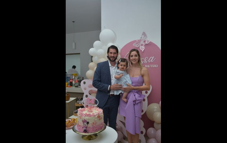 Álvaro Romero, Alessa Romero y Daniela Maldonado. GENTE BIEN JALISCO/ Marifer Rached