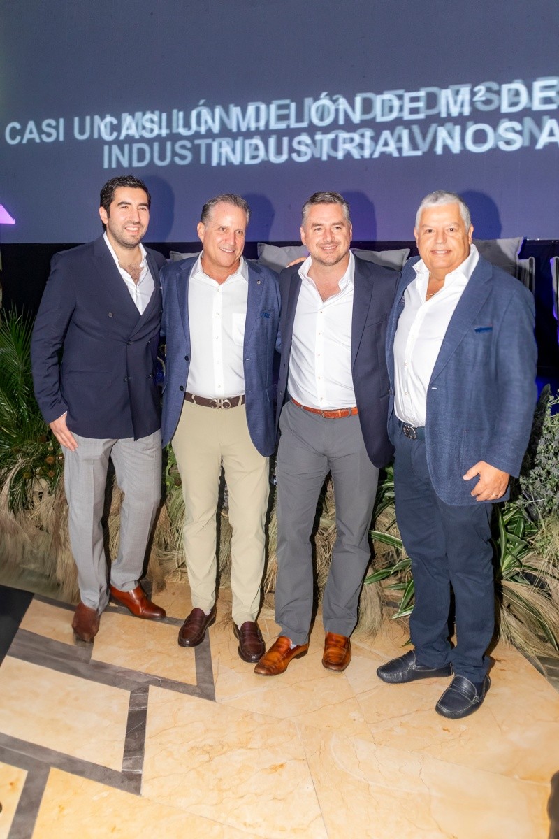  Sergio O'Farrill, Luis Montes de Oca, Checo Barrera y Sergio O'Farrill González. GENTE BIEN JALISCO/ Jorge Soltero