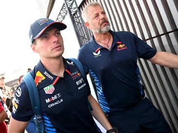 El piloto de Red Bull y campeón del mundo, Max Verstappen fue el más rápido, seguido por Charles Leclerc y Lando Norris. EFE / EPA / Daniel Dal Zennaro