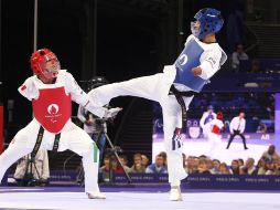 Juan Diego García se impuso al japonés Shunsuke Kudo en el duelo por el tercer lugar de la categoría K-44 de los 70 kg. X / @COPAME