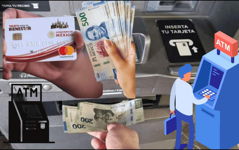 Si no sabes cual ATM bancario te cobra menos por cobrar tu pago de la Pensión del Bienestar, esta información te interesa. EL INFORMADOR/ ARCHIVO/ ESPECIAL/ CANVA