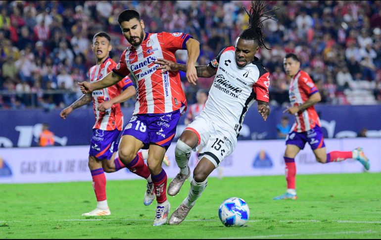 El Atlas perdió su invicto tras caer 2-1 frente al Atlético San Luis en el Estadio Alfonso Lastras en partido correspondiente a la jornada 6 del Apertura 2024. IMAGO7