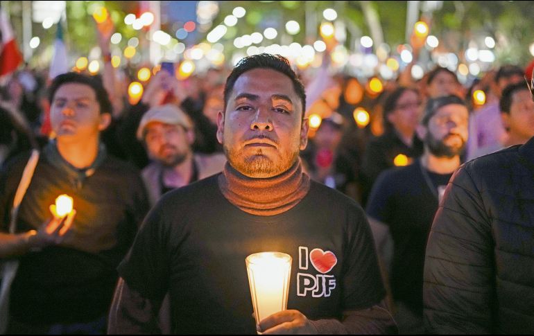 Los trabajadores del Poder Judicial se sumarán este domingo a las marchas de los universitarios. AP