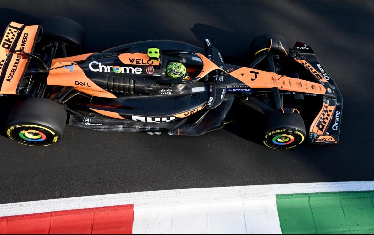 Lando Norris logró en Monza la quinta 