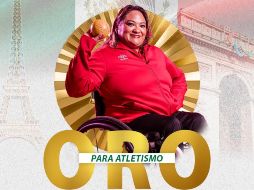 Gloria Zarza es campeona paralímpica en París 2024. X / @COPAME