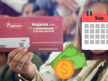 La fecha en que recibirán el depósito, será de acuerdo con la primera letra de tu CURP. ESPECIAL / MUJERES CON BIENESTAR