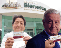 López Obrador, señaló que los adelantos para los beneficiarios cuyos apellidos comiencen con las letras B, C, D, E y F y que también son tarjetahabientes, también podrían recibir por adelantado su pago de la Pensión del Bienestar. X -TWITTER-/ bienestarmx