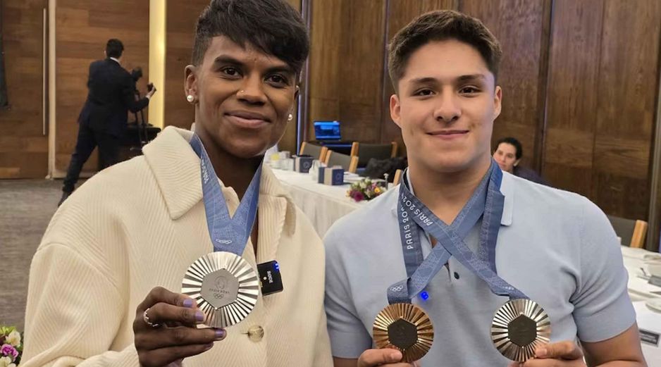 Los medallistas olímpicos Prisca Awiti y Osmar Olvera han recibido estímulos económicos de patrocinadores y gobiernos locales como reconocimiento a sus respectivos resultados en los Juegos Olímpicos de París 2024. SUN/A. Sanguino