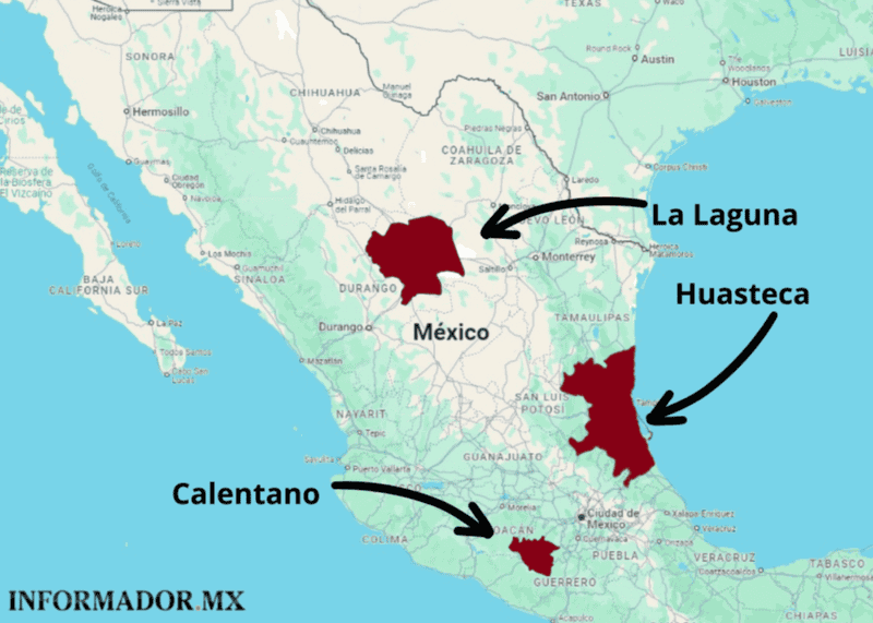 México está dividido en 32 estados, pero a lo largo de la historia ha habido iniciativas para formar tres nuevas entidades federativas. EL INFORMADOR 