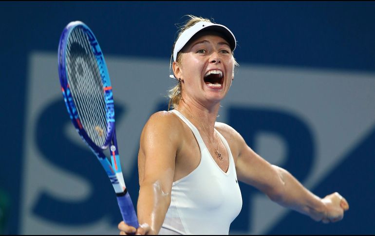 Maria Sharapova fue número uno del mundo y conquistó cinco Grand Slams. AP/T. Pickard