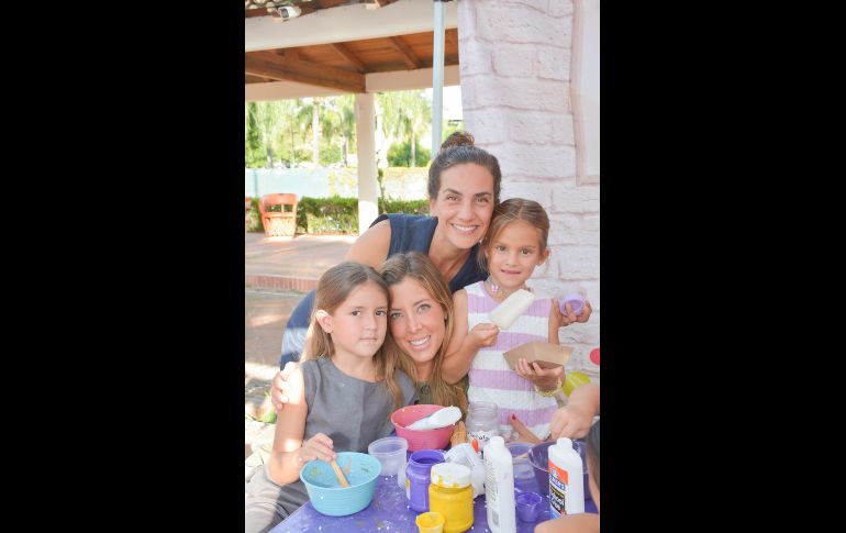 Karla Sainz, María Navarro , Gaby Castillo y Ju Barajas. GENTE BIEN JALISCO/ Marifer Rached