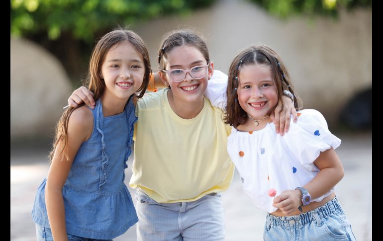 Arianne López, María Paula e Isabella Alemán. GENTE BIEN JALISCO/ Claudio Jimeno