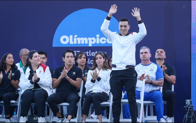 Las autoridades estatales recordaron que este año Jalisco consiguió más de mil medallas. EL INFORMADOR/H. Navarro