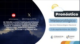 Frente Frío 1, ¿a qué estados afectará hoy 5 de septiembre? El SMN lo revela