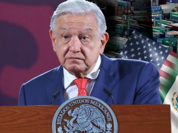 López Obrador indicó que "hay que buscar un justo medio en las relaciones económicas comerciales de México con el mundo" y, en el caso de EU, tiene que ser "con respeto a las soberanías". ESPECIAL, SUN y EFE